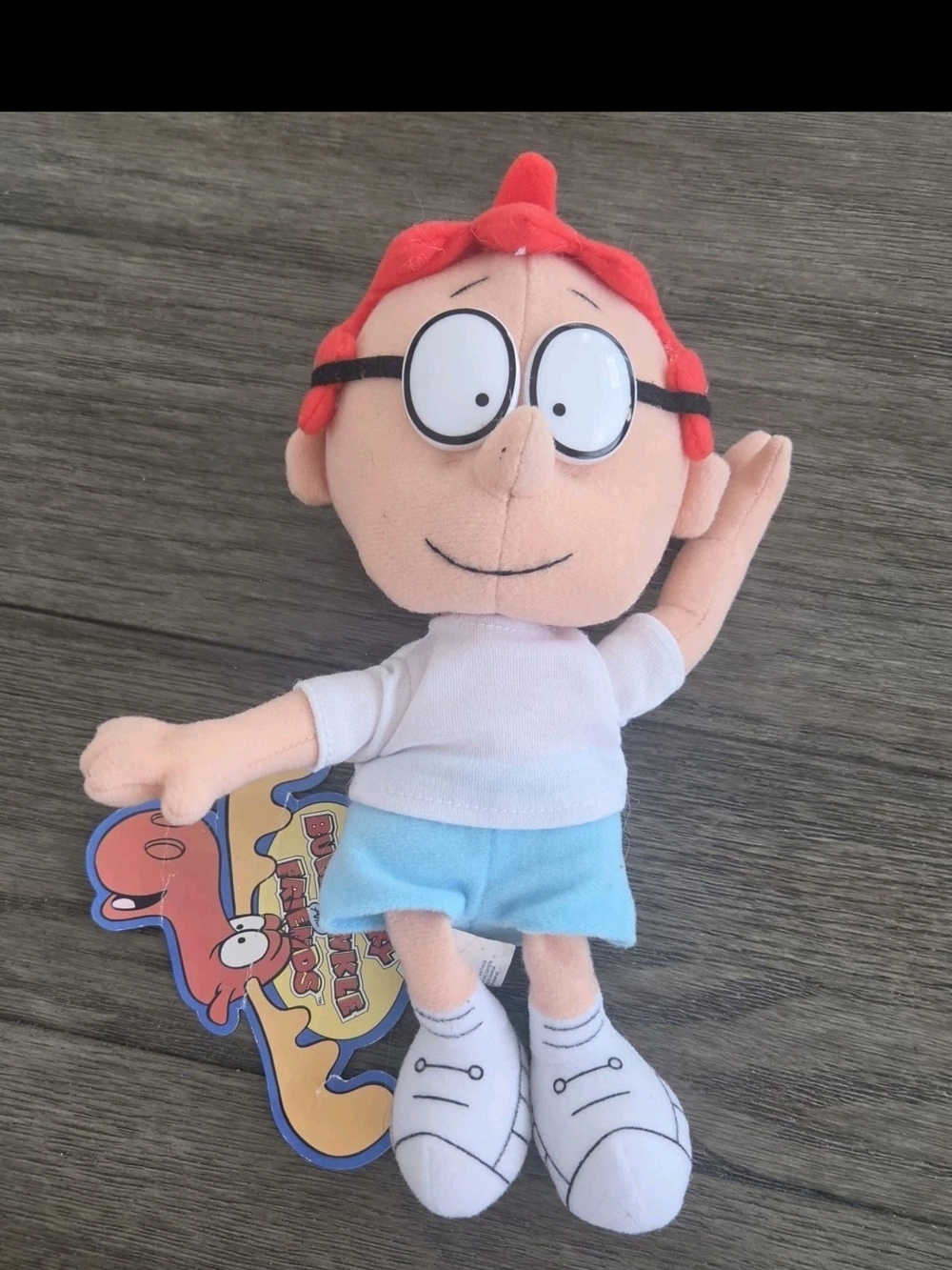 Sherman of "Mr Peabody & Sherman 9" Bean Plush Toy Stuffed 1999 Stuffins
